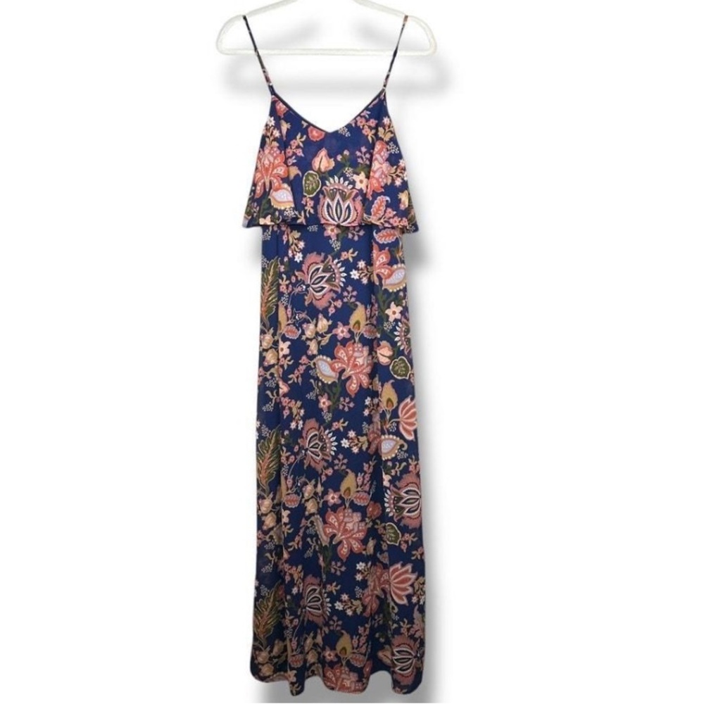 Motherhood Maternity floral paisley maxi dress